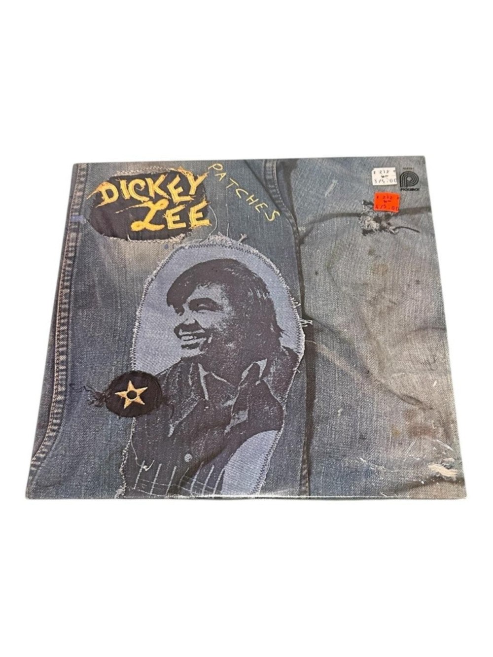 Vintage Dickey Lee Vinyl LP Patches Album Pickwick Records Country Black Canada